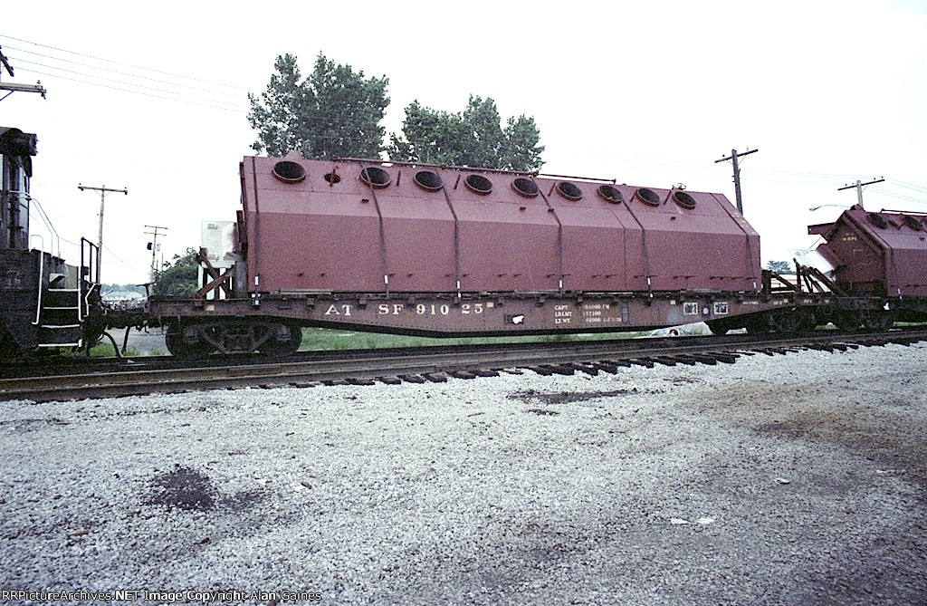 AT&amp;SF Flat Car 91025